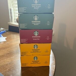 Starbucks Coffee Pods Assortment - Green, Purple, Yellow